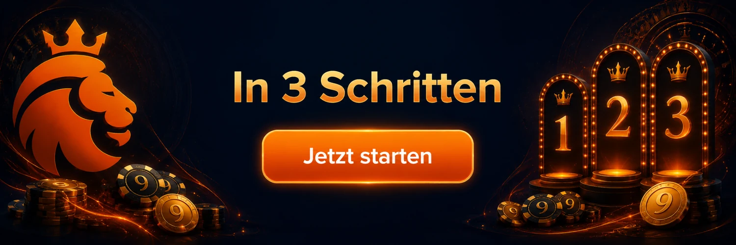 Registrierung bei Nine Casino in drei Schritten – nur in zugelassenen Ländern
